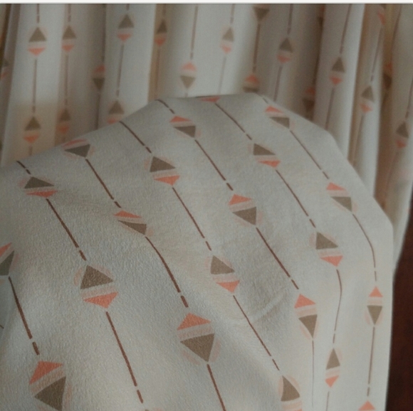 100% Silk LUCKY Cream Maxi Dress - MEDIUM - Picture 2 of 6